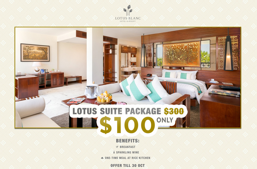 Lotus Suite Package $100 ONLY